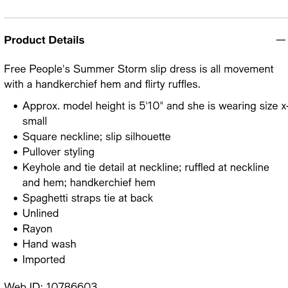 Free People Summer Storm Slip - Picture 10 of 10